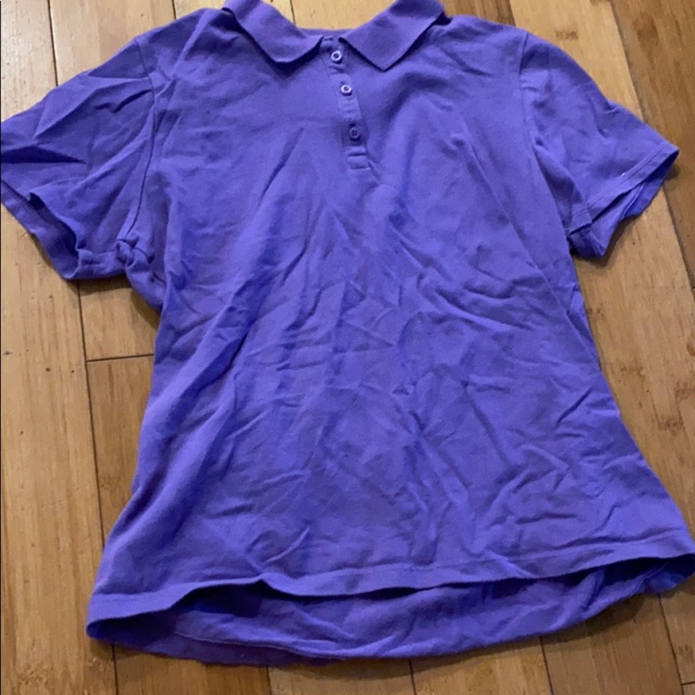Purple polo